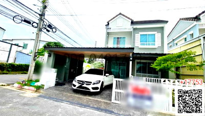 เช่าบ้านเดี่ยว นิคมบางปู(เหนือ) : เช่า บ้านเดี่ยว 2 ชั้น หมู่บ้าน  เดอะ วิลเลจ บางนา กม.10 ใกล้เมกกะบางนา