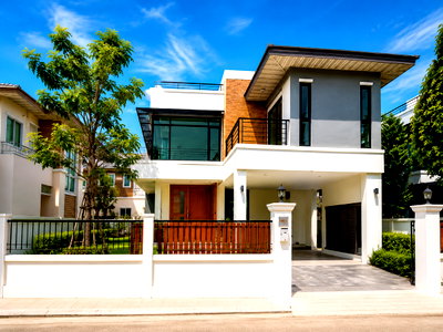 บ้านเดี่ยว บางแสน : ขายบ้านเดี่ยวหลังใหญ่ เนื้อที่เยอะ ม.กรีนวิลล์ บางแสน ชลบุรี