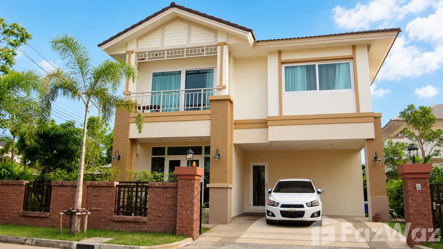 รูป บ้านเดี่ยว 4 ห้องนอน วิวสวน ใกล้ทางด่วนจตุโชติ พื้นที่ใช้สอย 250 ตร.ม. 6558373 - รูปที่ 5/7