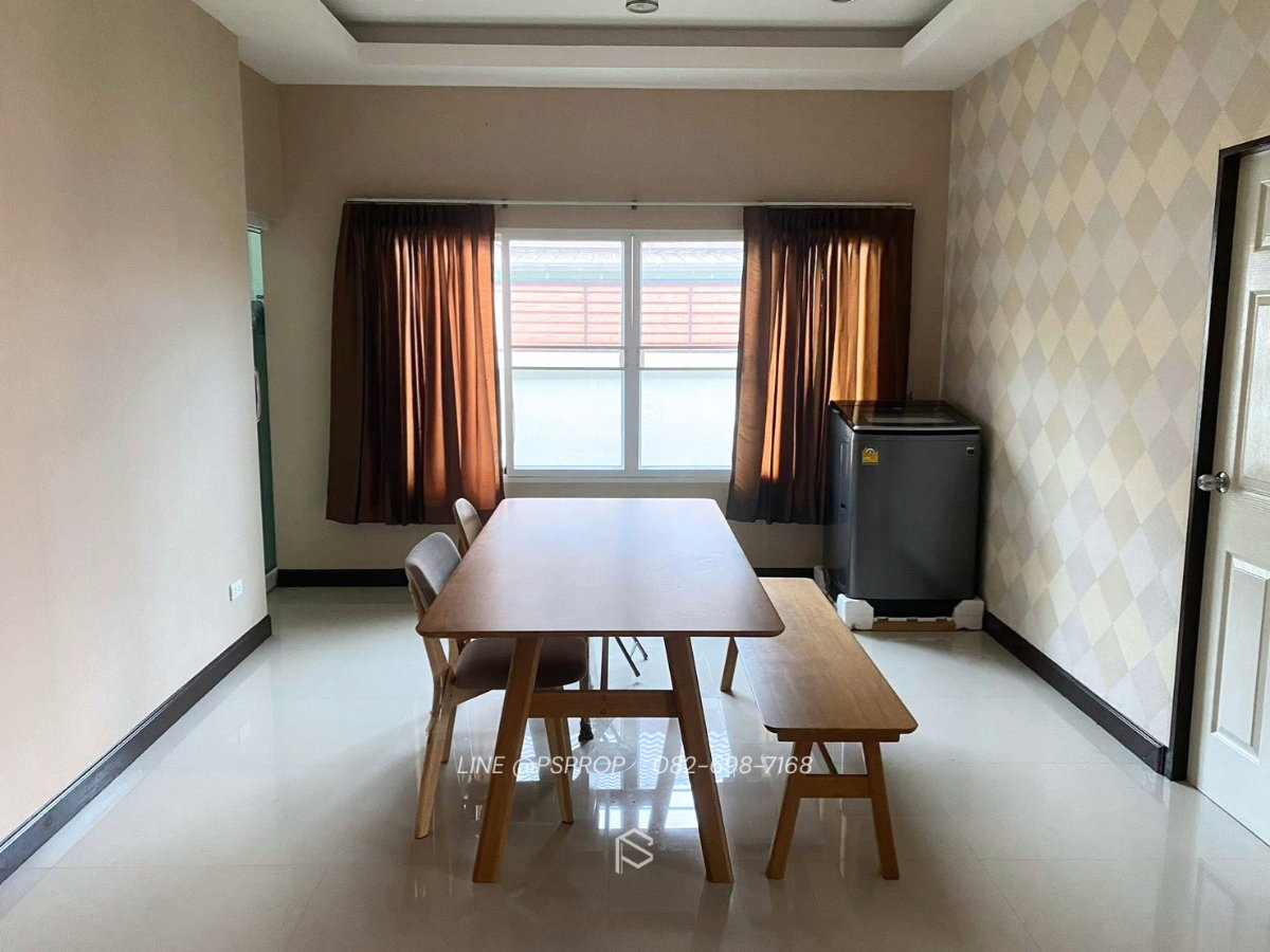 รูป บ้านเช่าศรีราชา ใกล้ ม.เกษตรศรีราชา หมู่บ้านเซนสิริโฮม  ✅ พร้อมเข้าอยู่ #HR0083 - รูปที่ 5/7