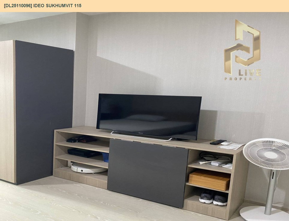 รูป DL25110096 ขายด่วนคอนโด ไอดีโอ สุขุมวิท 115(IDEO Sukhumvit 115) เครื่องใช้ไฟฟ้าครบ โทรด่วน 0800343450 LineID @952jdxxk - รูปที่ 4/10
