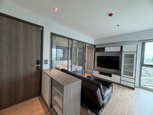 รูป 💥💥FOR RENT!! คอนโด Whizdom Station Ratchada-Thapra 1Bed 35 ตรม.ชั้น 15 ใกล้รถไฟฟ้า BTS ตลาดพลู สนใจ Line ID: @atfirm💥💥 - รูปที่ 3/12