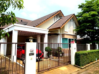 เช่าบ้านเดี่ยว วิทยาลัยเทคโนโลยีศรีราชา : บ้านเช่าศรีราชา ใกล้ ม.เกษตรศรีราชา หมู่บ้านเซนสิริโฮม  ✅ พร้อมเข้าอยู่ #HR0083