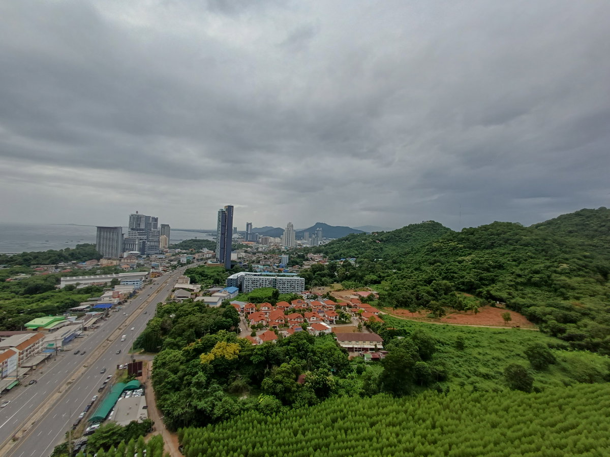 picture For rent KnightsBridge Sriracha 2 bedrooms 28th floor Corner unit Sea view Ready to move in - 11/48