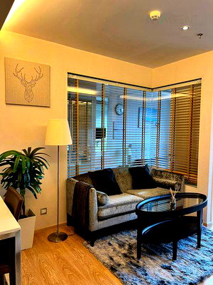 Condos for rent : For Rent Condo H SUKHUMVIT 43 Building 1, Floor 11,1 bed room, Room size 44 sqm