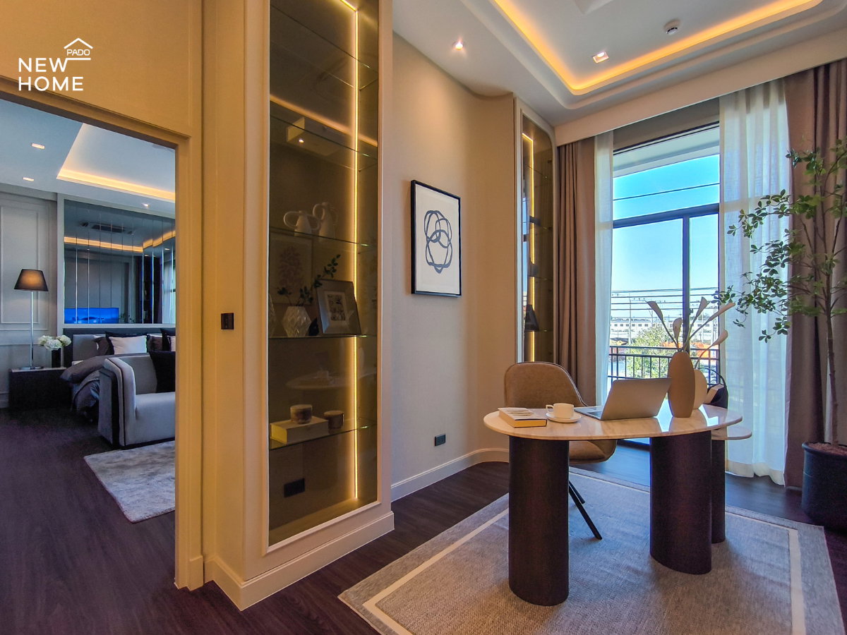 รูป บ้านใหม่ หลังตัวอย่าง Bangkok Boulevard Pause วิภาวดี-พหลโยธิน 347 ตร.ม. 4 นอน 5 น้ำ 3 จอด (บ้านก่ออิฐฉาบปูน) - รูปที่ 26/37