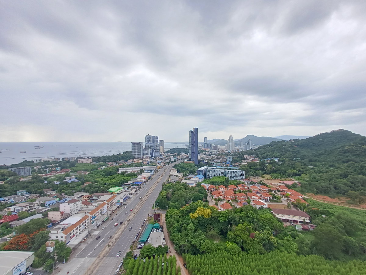 picture For rent KnightsBridge Sriracha 2 bedrooms 28th floor Corner unit Sea view Ready to move in - 23/48