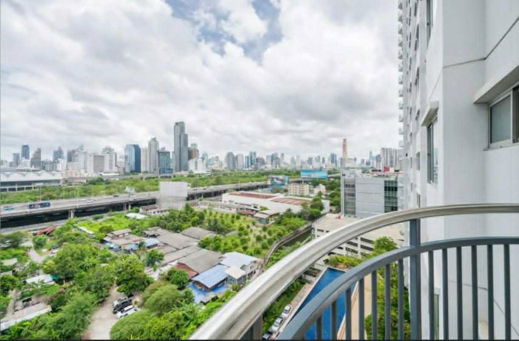 รูป ห้องมุมส่วนตัววิวสวย✨ 2นอน 70ตร.ม. ชั้นสูง ศุภาลัย อโศก-รัชดา | ระเบียงใหญ่ ใกล้ MRTพระราม9 | เช่า 20,000 ทักด่วน นัดชมฟรี!⚡ - รูปที่ 7/9