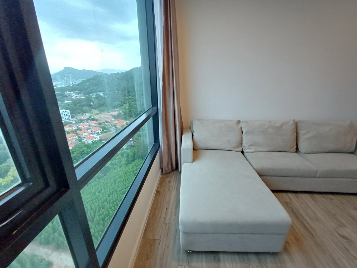 picture For rent KnightsBridge Sriracha 2 bedrooms 28th floor Corner unit Sea view Ready to move in - 43/48