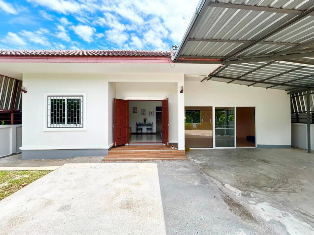 รูป 🏡 บ้านเดี่ยวรีโนเวทใหม่ พร้อมอยู่! พิกัด หนองแหย่ง-สันทราย T.063-6649056 - รูปที่ 2/17