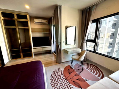 Condos for rent Big C Extra Rama 4 : 🎊 For Rent Condo LIFE RAMA 4-ASOKE Building 1, Floor 15,Studio, Room size 27 sqm