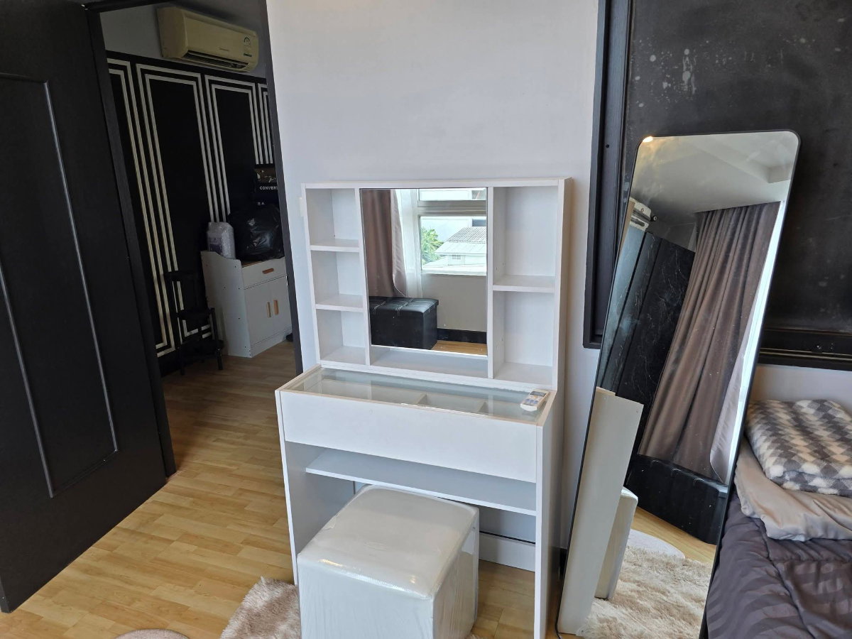picture Ratchada City 18 (2) – Phet Building | For Rent 16,000 THB/Month | Spacious Corner Unit 44.16 Sq.m. | Fully Furnished & Move-in Ready - 3/9
