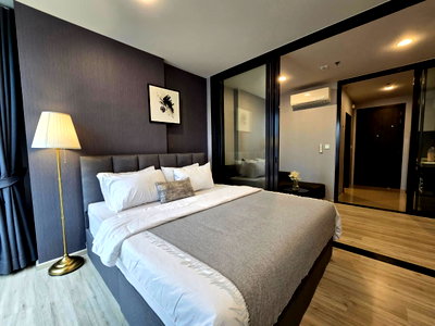 Condos for rent : PFD-08782 Condo for rent XT Huai Khwang , beautiful room, fully furnished, ready to move in, near MRT Huai Khwang, only 75 meters 🏙️✨