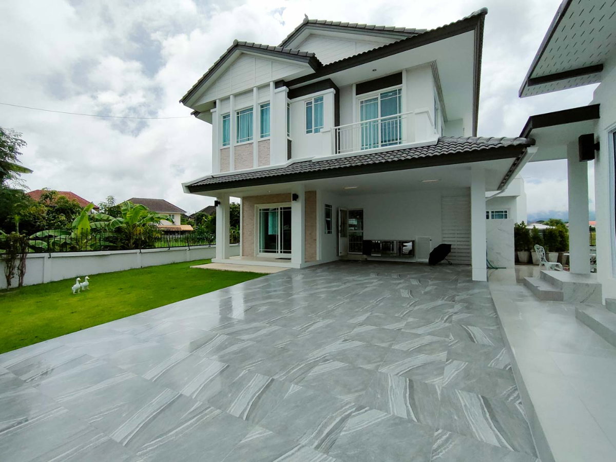 รูป ให้เช่า Luxury Pool Villa แม่เหียะ เชียงใหม่ พูลวิลล่า 5 ห้องนอน พร้อมเรือนรับรอง วิวดอยสุเทพและทุ่งนา (EN Available) - รูปที่ 27/29