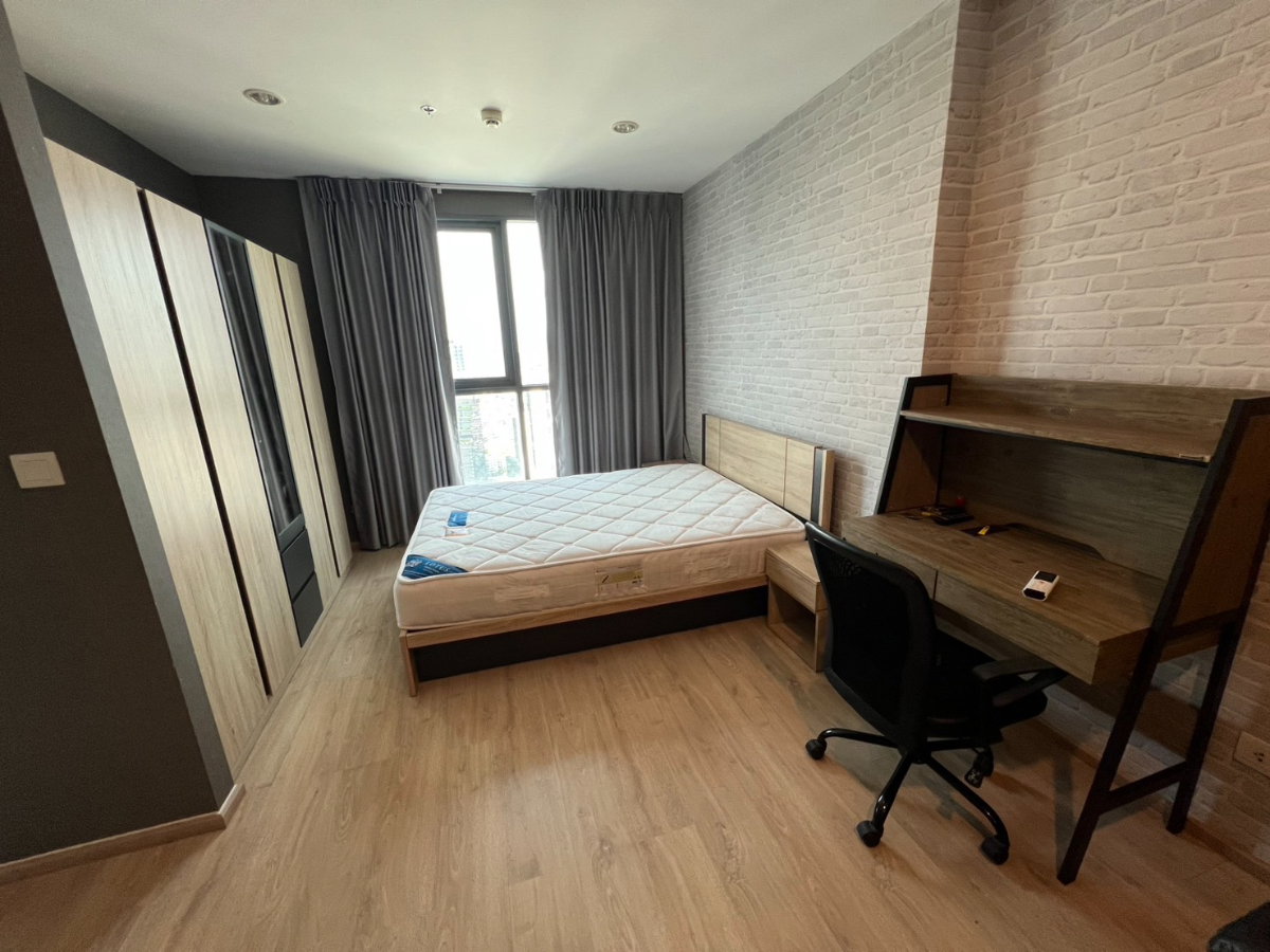 ให้เช่าคอนโด Ideo Q จุฬา Studio 28 ตรม ห้องสวย แต่งครบ