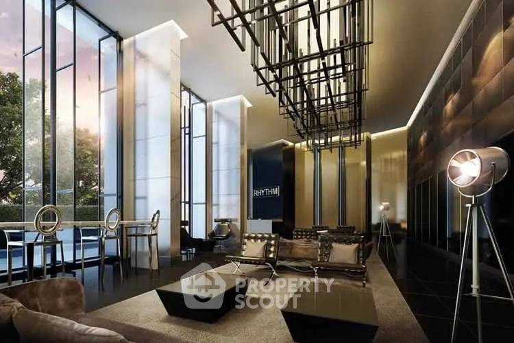 picture High-Floor 1-BR 22 Sqm Rhythm Asoke near MRT Phra Ram 9 (300m) (ID 2234846) - 7/7