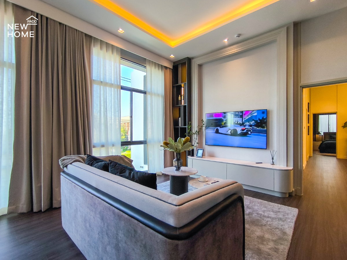 รูป บ้านใหม่ หลังตัวอย่าง Bangkok Boulevard Pause วิภาวดี-พหลโยธิน 347 ตร.ม. 4 นอน 5 น้ำ 3 จอด (บ้านก่ออิฐฉาบปูน) - รูปที่ 29/37