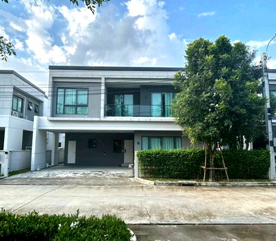 เช่าบ้านเดี่ยว นิคมบางปู(เหนือ) : svs357 ให้เช่า บ้านเดี่ยว 2 ชั้น เซนโทร บางนา Centro Bangna หน้าสวน Clubhouse