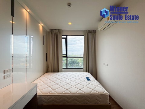 Selling a brand new, never-lived-in condo at THE ORIGIN Ram 209 Interchange, next to two MRT lines (Min Buri station).