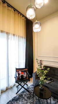 🎉 For Rent Condo THE LINE SUKHUMVIT 101 Building 1, Floor 17,1 bed room, Room size 28.00 sqm