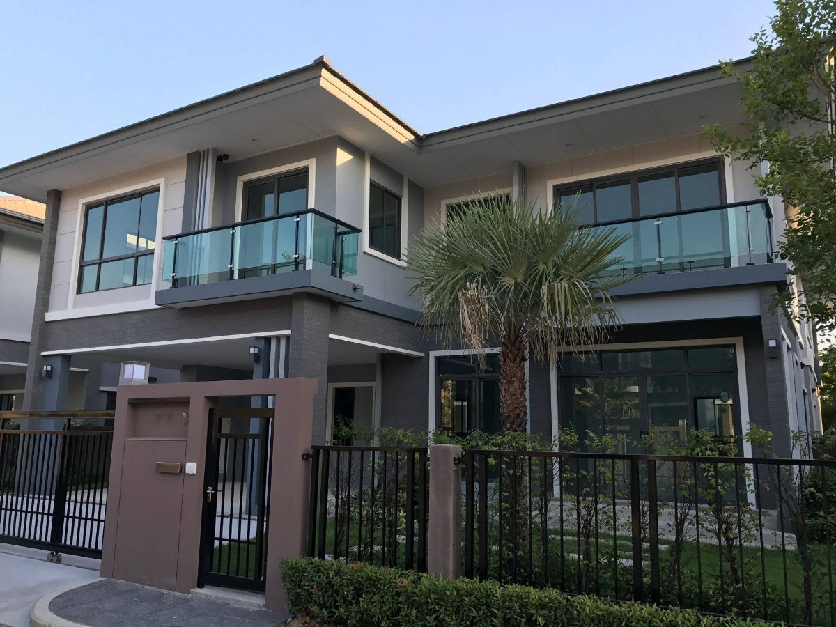รูป ให้เช่าบ้านเดี่ยว Modern Designer House พร้อมสวนส่วนตัว The Palm พัฒนาการ 38 ใกล้ทองหล่อ–เอกมัย - รูปที่ 1/6