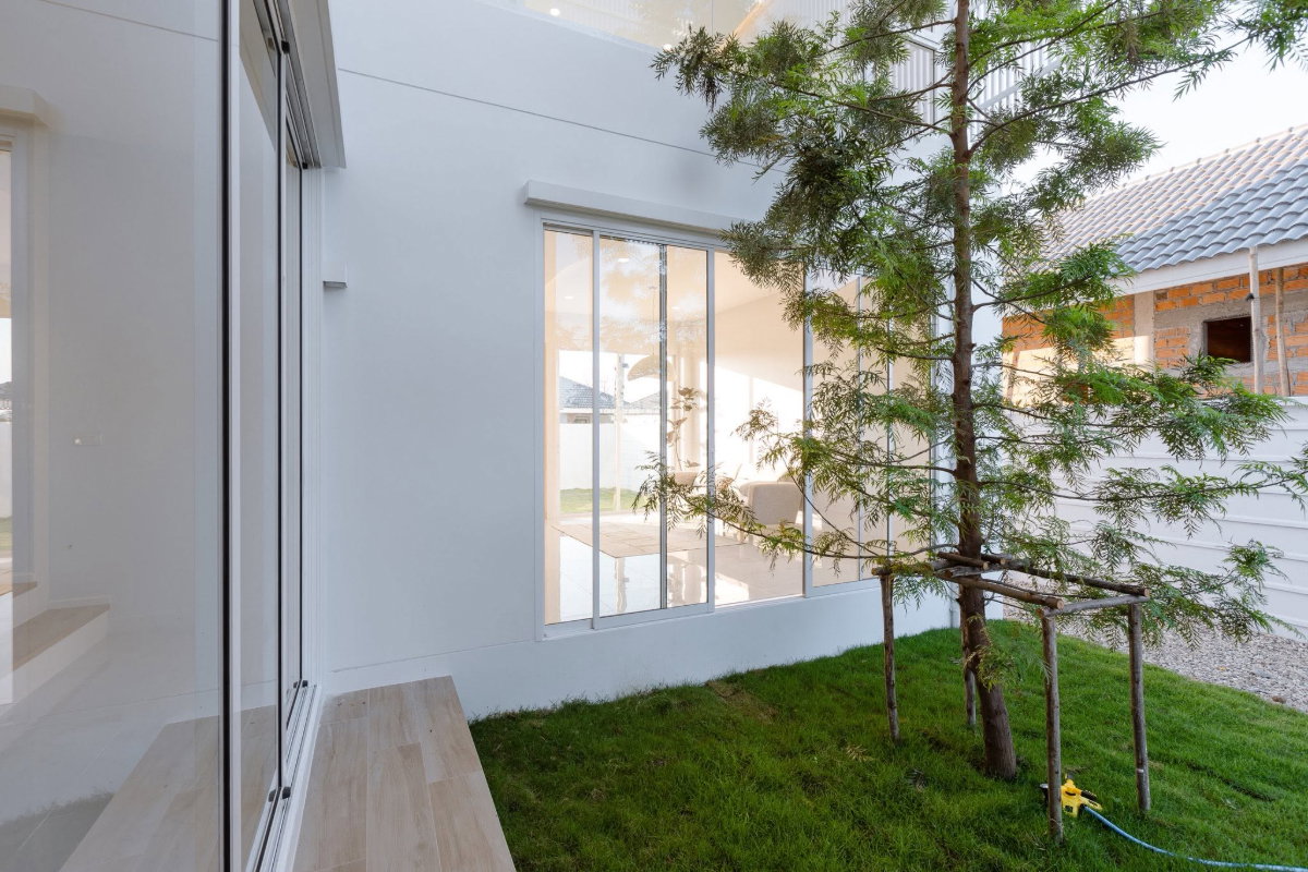 รูป 2 หลังสุดท้าย!🌳✨บ้านโมเดิร์น มินิมอล 2 ชั้น (แปลงมุม) ทำเลดีพิกัด แยกกองทราย เชียงใหม่ 🌳✨ T. 063-6649056 - รูปที่ 22/31