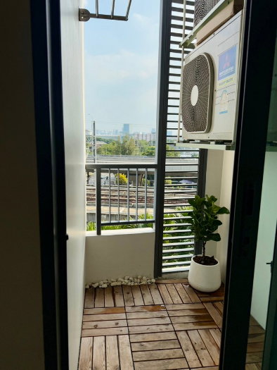 รูป 🌻🌻ให้เช่าคอนโด Metro Sky ประชาชื่น 1Bed 27.5 ตรม.ชั้น 6 ตึก A แต่งครบ ติด MRT สายสีแดง สถานีบางซ่อน สนใจ Line ID: @atfirm🌻🌻 - รูปที่ 13/13