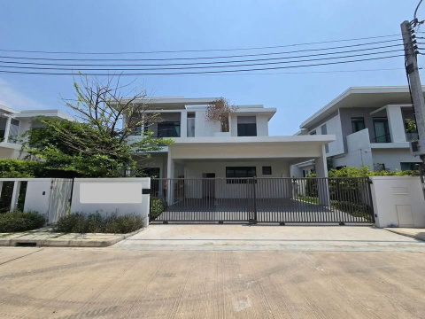 ME2500354 ให้เช่า บ้านเดี่ยว 2 ชั้น ตกแต่งสวย บ้านมัณฑนา บางนา กม. 15 เฟอร์ครบครัน พร้อมอยู่