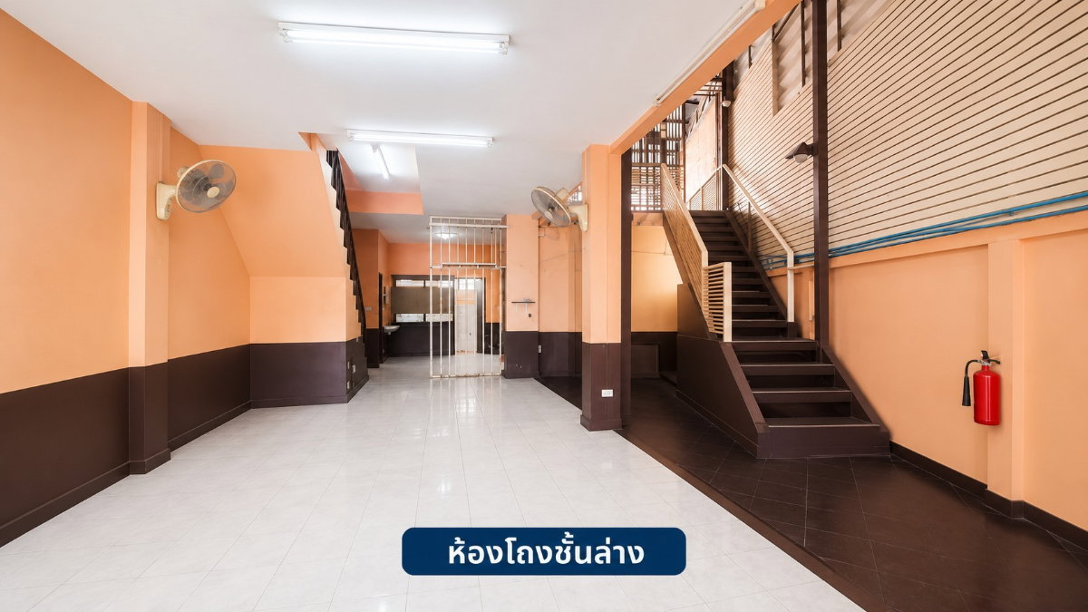 รูป ขายถูกมากทาวน์ทำเลดี 3 ชั้น 40 ตรว.ห้องริม เป็นได้ทั้งที่อยู่อาศัยและทำธุรกิจ ลำลูกกา คลองสอง ปทุมธาานี - รูปที่ 2/9