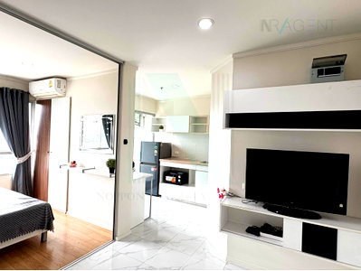 Condos for rent : 🔺 For Rent Condo LUMPINI VILLE LASALLE - BEARING Building D, Floor 12,1 bed room, Room size 26.00 sqm