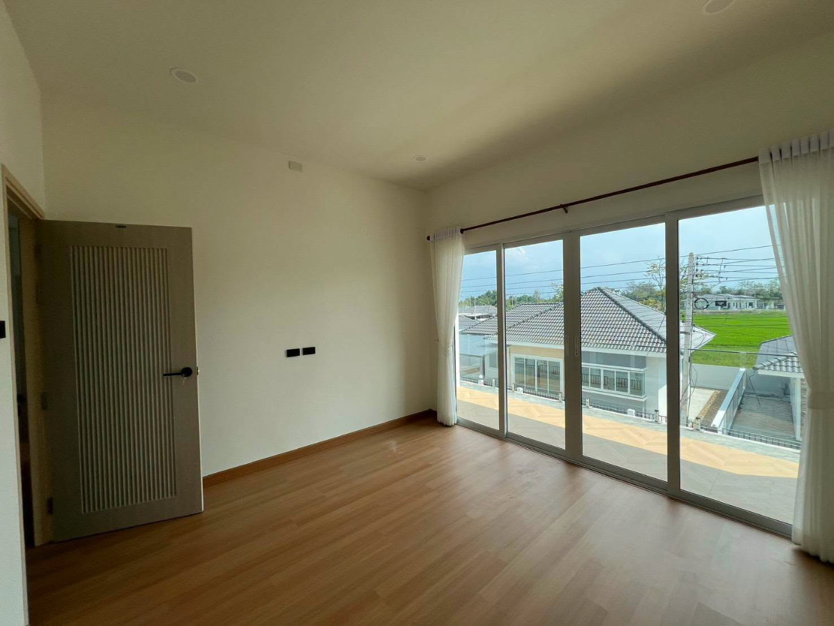 รูป พูลวิลล่าหรูสร้างใหม่ โซนสันผักหวาน หางดง! 🏠✨ T. 063-6649056 - รูปที่ 18/30