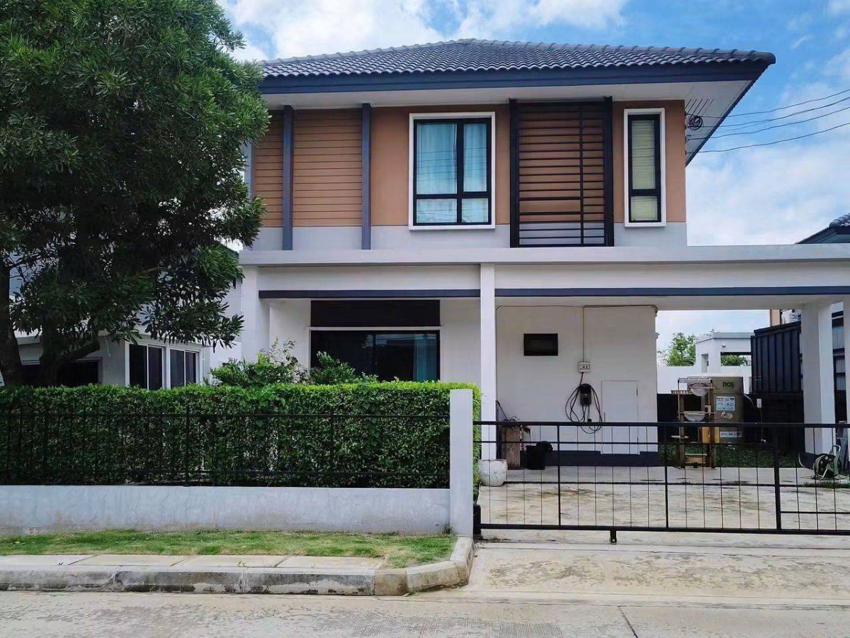 รูป บ้านเดี่ยว2ชั้น โครงการคณาสิริ วงแหวน–ลำลูกกา (Sansiri) สไตล์มินิมอล บรรยากาศอบอุ่น แต่งเฟอร์ฯพร้อมเข้าอยู่ บึงคำพร้อย ปทุมธานี - รูปที่ 1/9