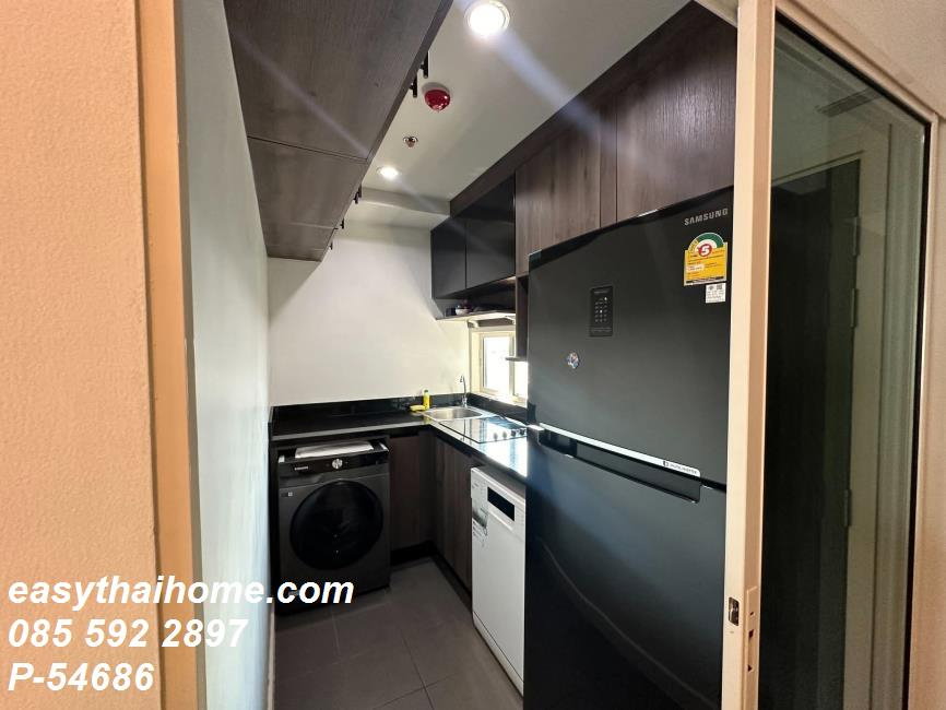 รูป P-54686 📢 โครงการคอนโดน่าเช่า โซนวุฒากาศ ไซต์ 3 นอน 2 น้ำ | เมโทร สกาย วุฒากาศ ใกล้ BTS วุฒากาศ Line: @easythaihome 085-592-2897 - รูปที่ 5/8