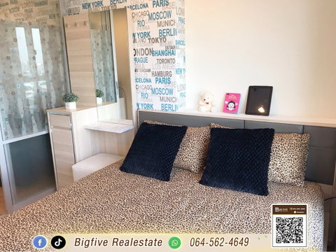 A69-066✨ For Rent: Lumpini Ville Prachachuen-Pongphet 2, beautiful unit near The Mall Ngamwongwan and expressway.