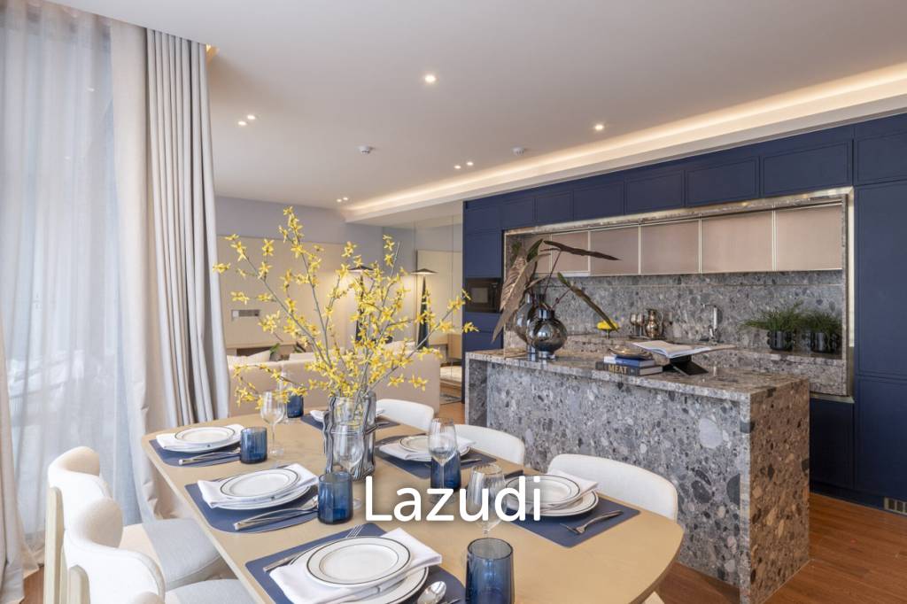 picture 125 sqm modern 2 bedroom condo on 5th floor in Khlong Toei Bangkok - 2/33
