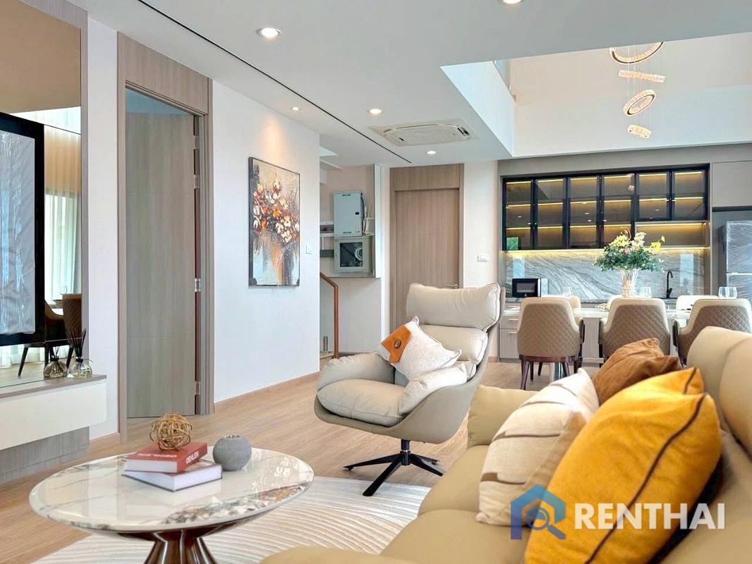 picture brand-new pool villas just 1.5 km from Jomtien Beach. - 3/19