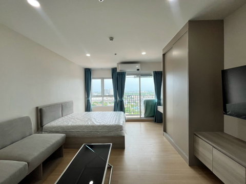 PFD-08537 Condo for rent Supalai Veranda Sukhumvit 117, 1 bedroom, size 29 sq m., fully furnished, ready to move in, near BTS Pu Chao 🏙️✨