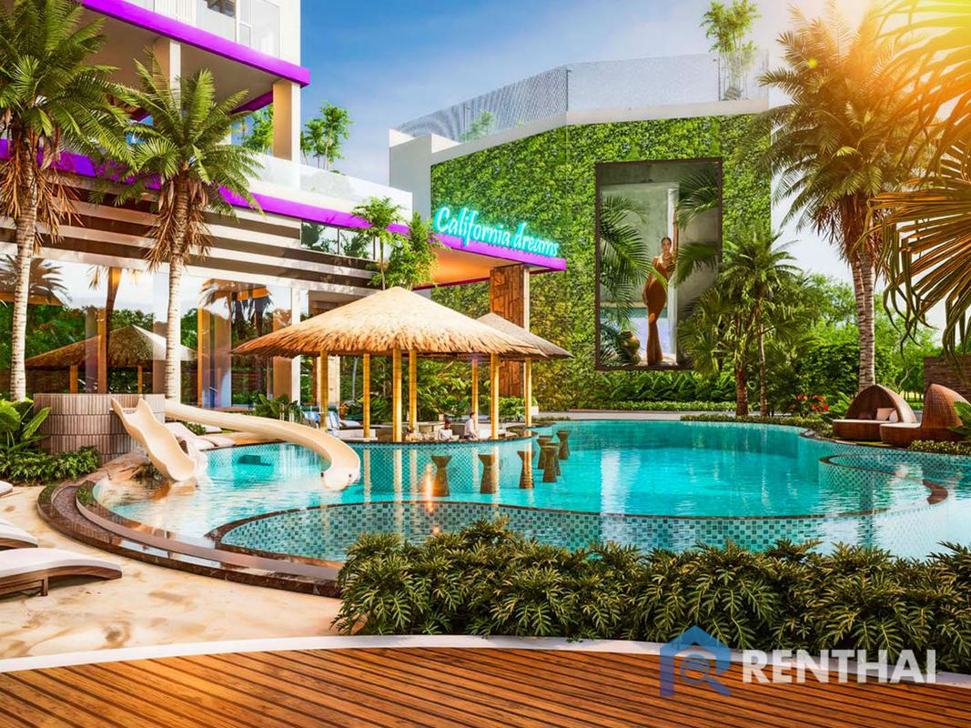 รูป ขายห้องวิวทะเล The Riviera Santa Monica พัทยา 1 ห้องนอน 1 ห้องน้ำ 35 ตร.ม - รูปที่ 6/25