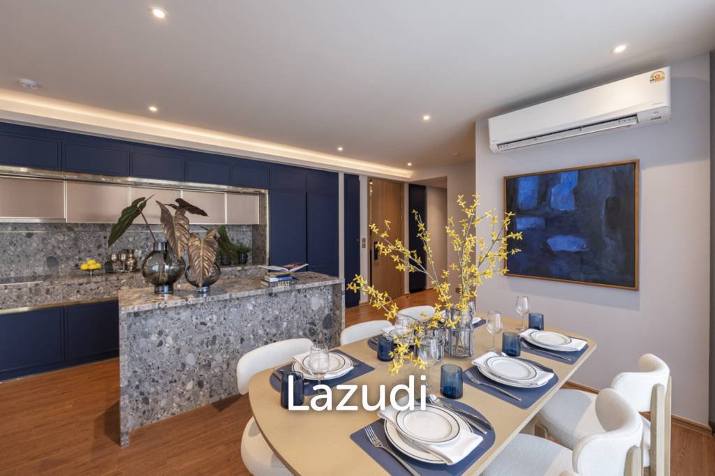 picture 125 sqm modern 2 bedroom condo on 5th floor in Khlong Toei Bangkok - 4/33