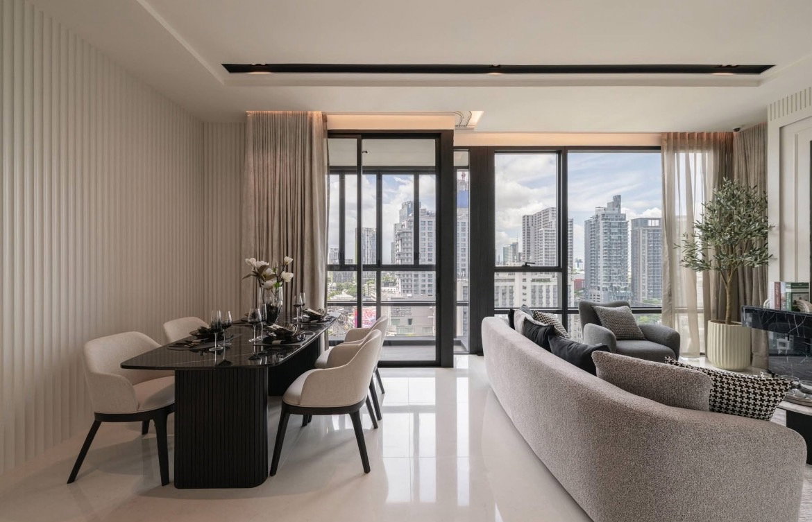 รูป 📣✅ For Rent – The Bangkok Thonglor 2 ห้องนอน 2 ห้องน้ำ ✨🛁พร้อมอยู่‼️ - รูปที่ 4/13