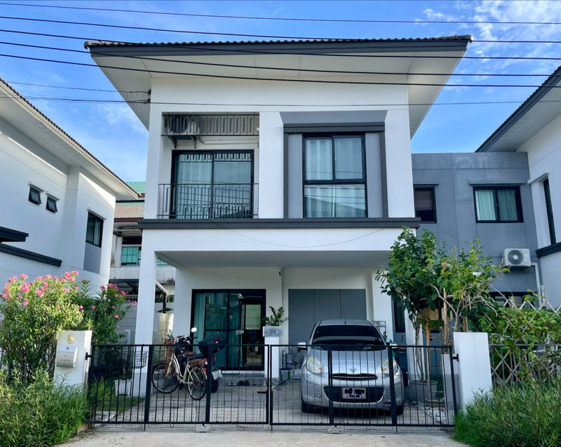 ขายบ้านแฝด : ลุมพินีทาวน์เพลส สุขุมวิท-ศรีนครินทร์ บ้านแฝด Type B สไตล์ Cozy Minimal