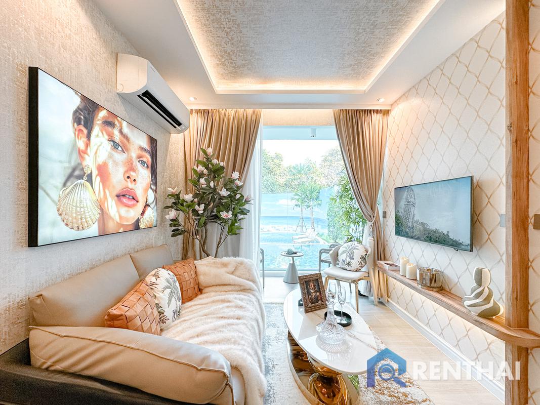 รูป ขายห้องวิวทะเล The Riviera Santa Monica พัทยา 1 ห้องนอน 1 ห้องน้ำ 35 ตร.ม - รูปที่ 1/25