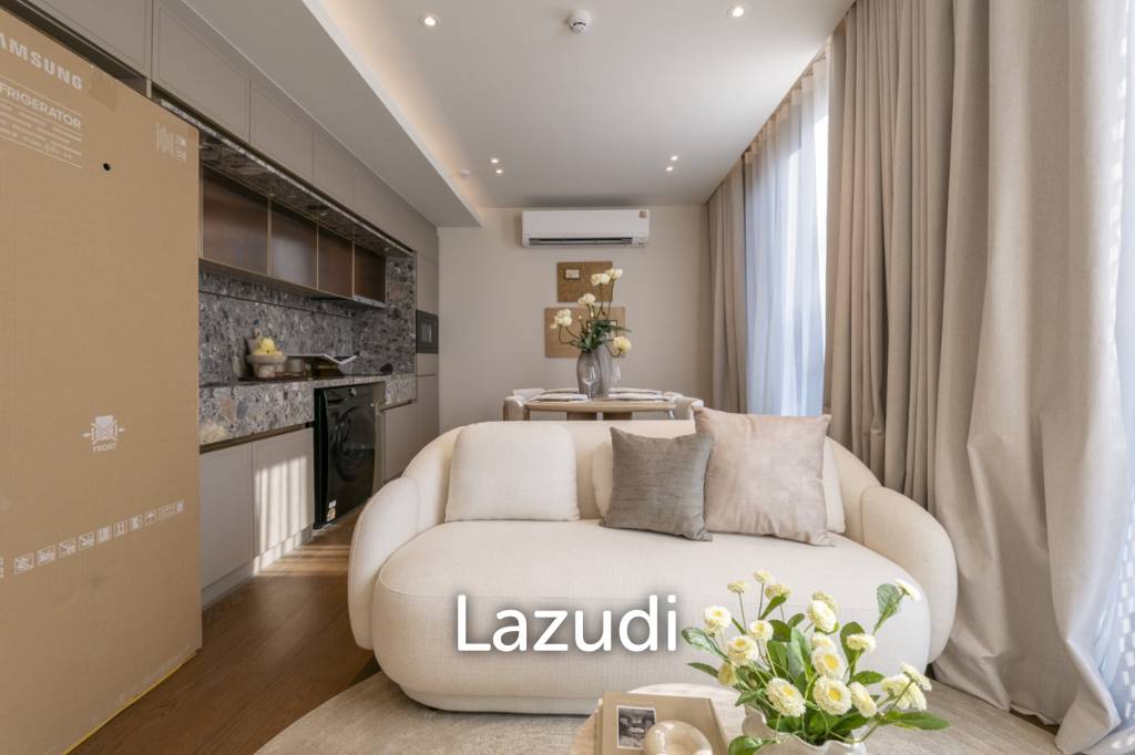 picture 44.75 sqm modern 1 bedroom condo on 5th floor at Via 34 Khlong Toei Bangkok - 9/17