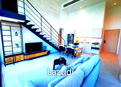 คอนโดให้เช่า : 2 Bed 1 Bath 75 SQ.M The Lofts Silom