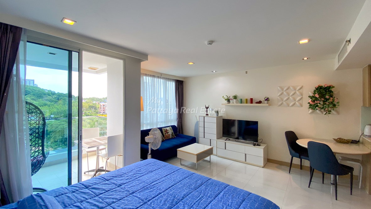 รูป 🛏️ Studio - 🛁 1 ห้องน้ำ - 🏙️ Garden View - 🌏 ชื่อชาวต่างชาติ - 🏢 The Cliff Condominium Pattaya - รหัส: CLIFF182 - รูปที่ 4/10