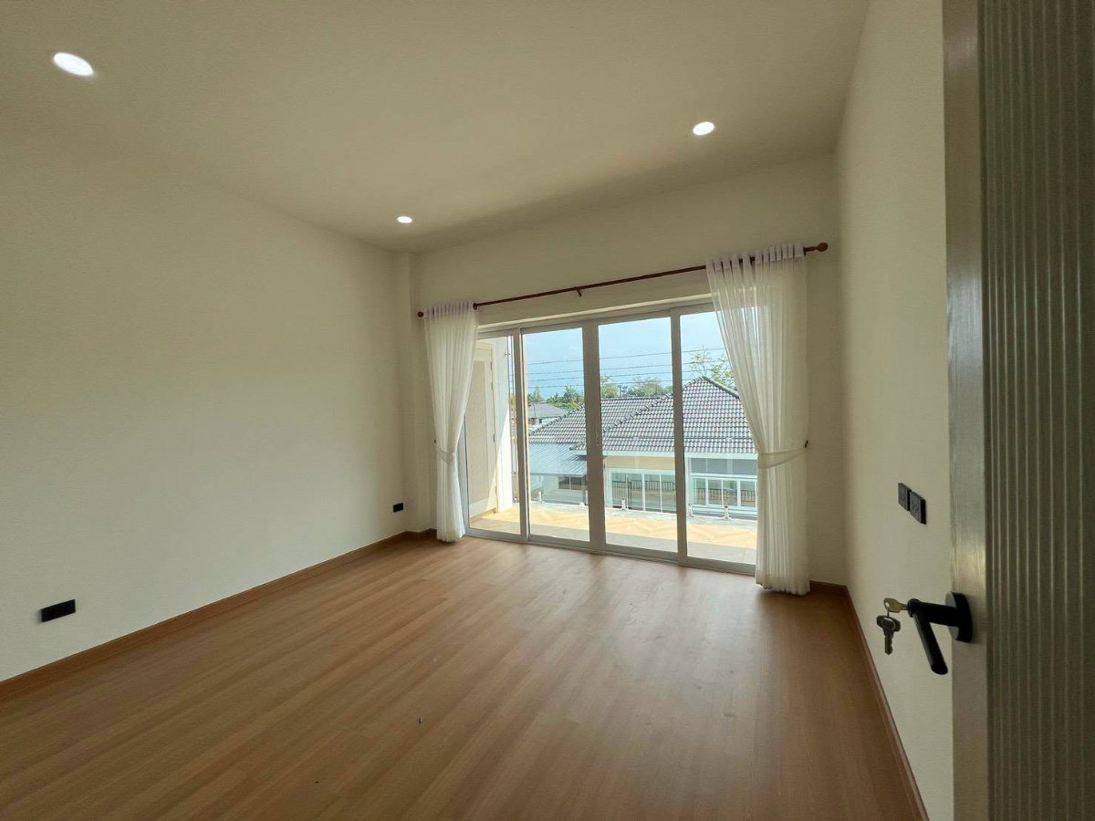 รูป พูลวิลล่าหรูสร้างใหม่ โซนสันผักหวาน หางดง! 🏠✨ T. 063-6649056 - รูปที่ 15/30