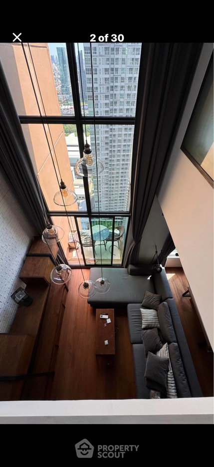 picture 1-BR Condo At Villa Asoke, 35th Floor, 80 Sqm • 200m To MRT Phetchaburi (ID 3078611) - 1/18