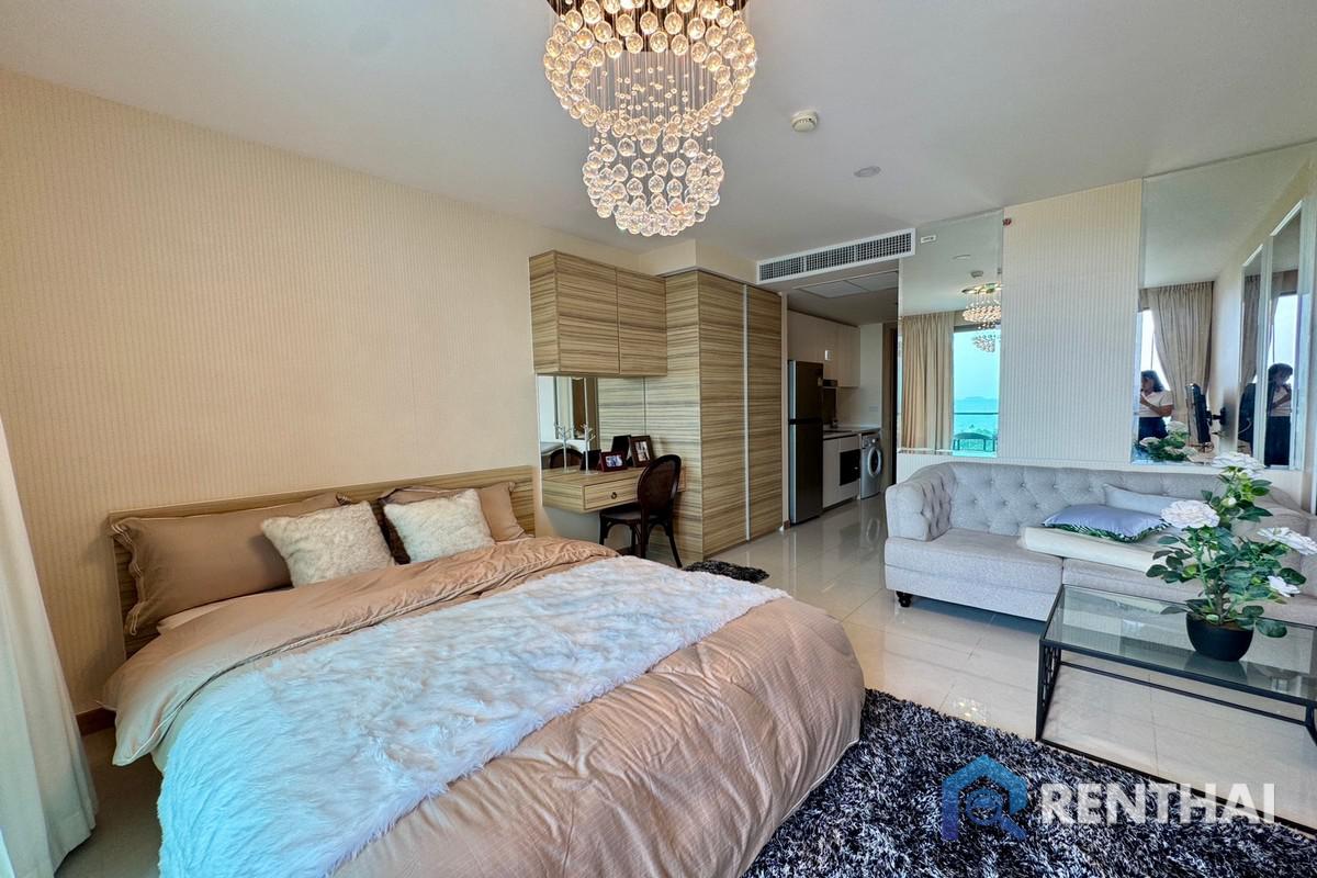รูป ขายคอนโด The Riviera Jomtien สตูดิโอวิวทะเล ห้องตกแต่งสวยพร้อมเข้าอยู่ - รูปที่ 2/25