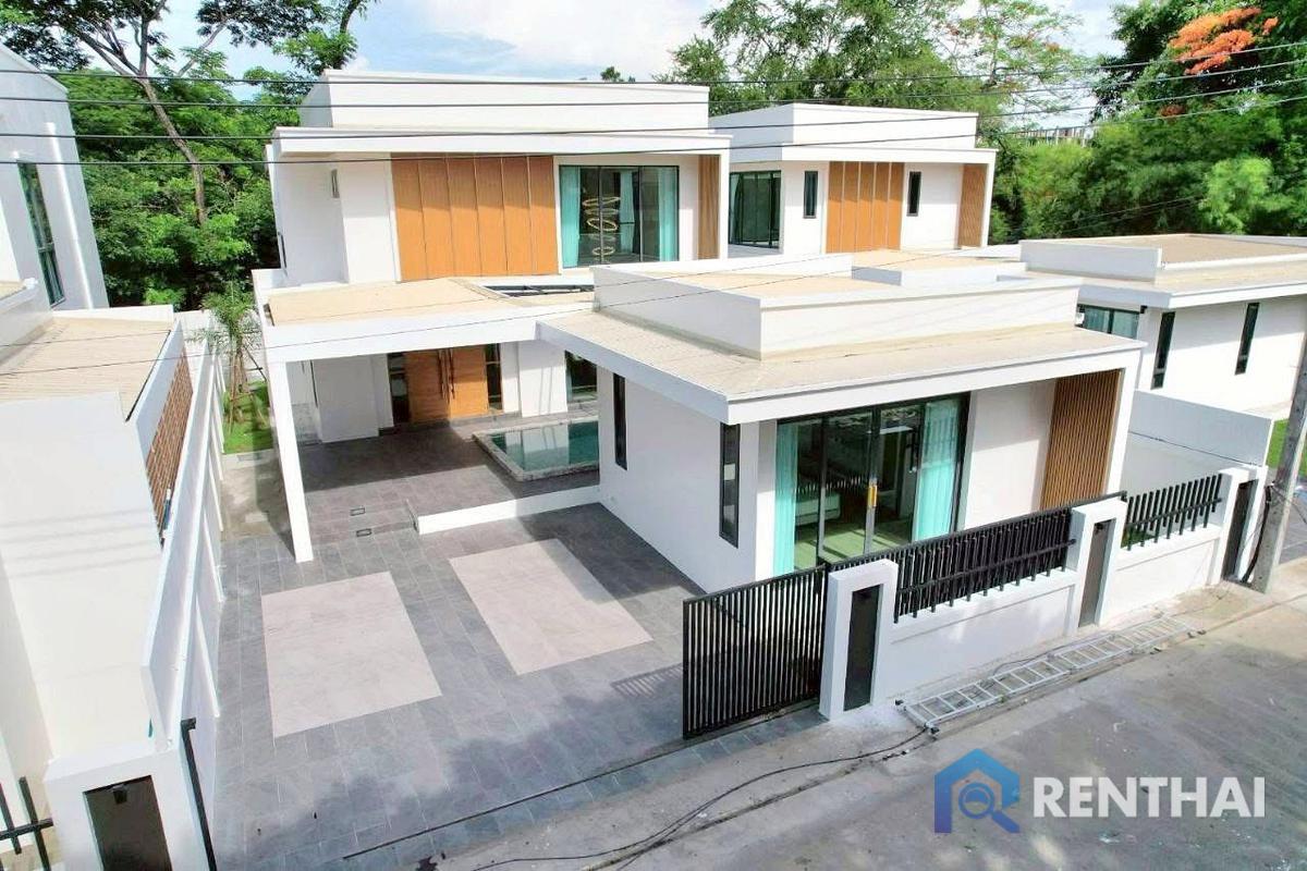 picture brand-new pool villas just 1.5 km from Jomtien Beach. - 1/19