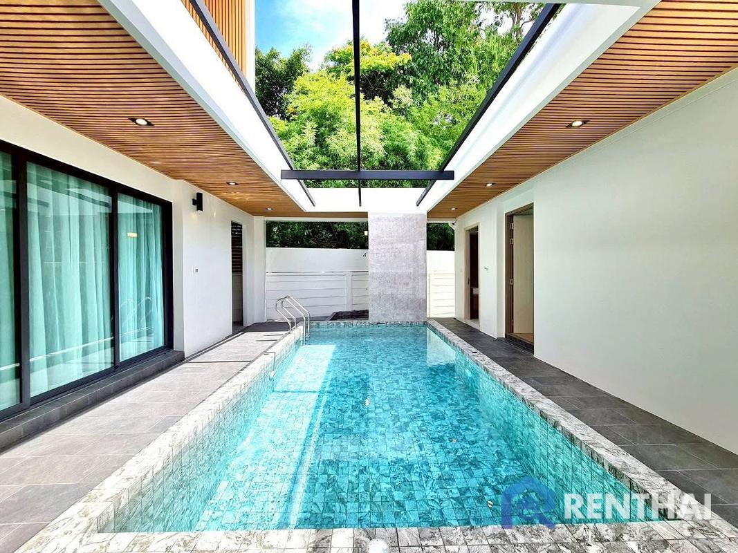 picture brand-new pool villas just 1.5 km from Jomtien Beach. - 2/19